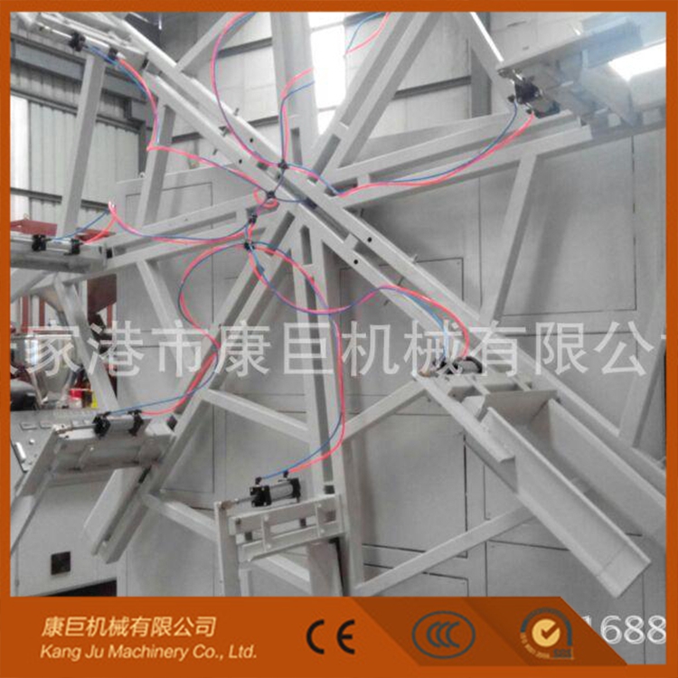 单盘收卷机 封边条收卷 厚壁 PE管收卷(图3)